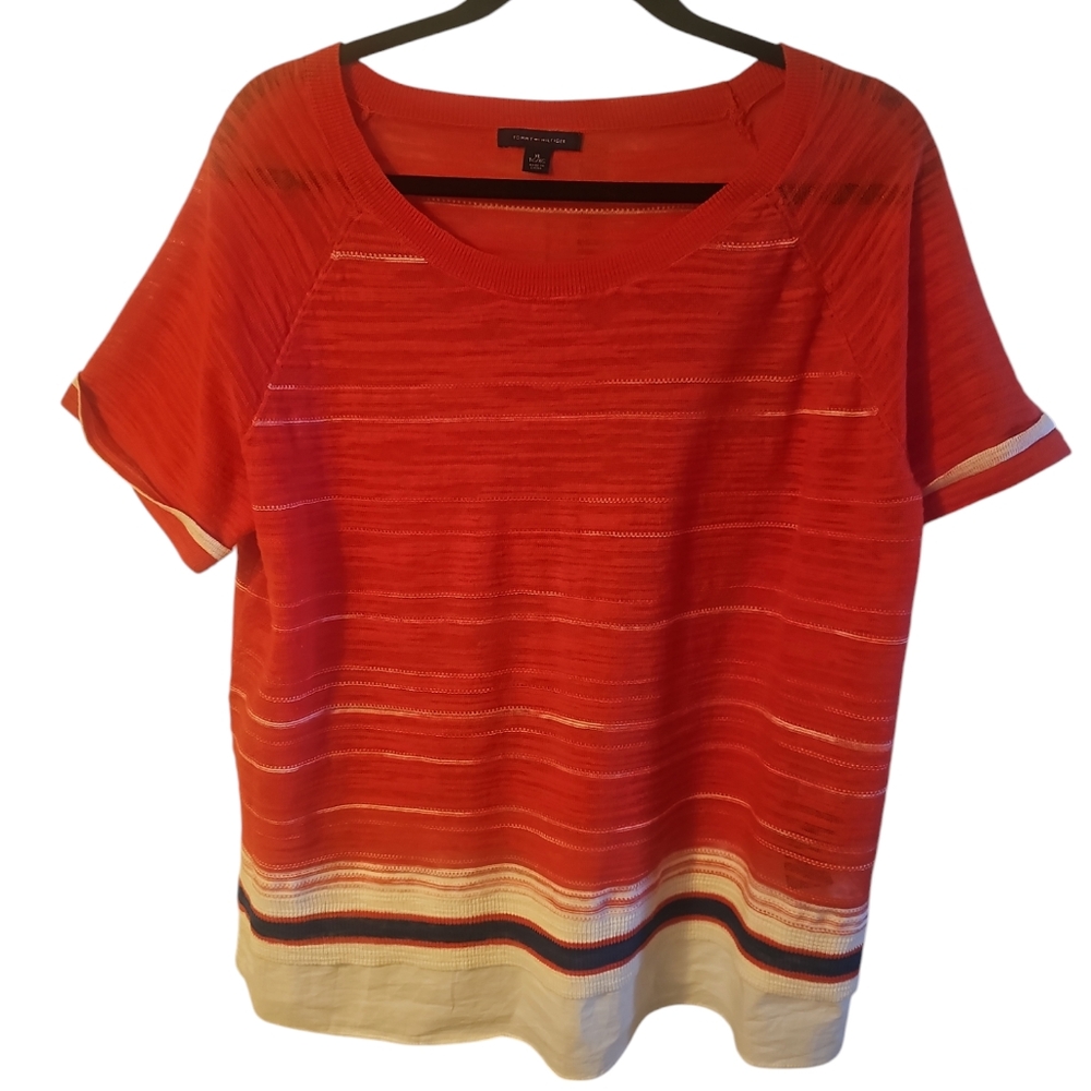 TOMMY HILFIGER Blouse/Top, Women's, Size L/XL